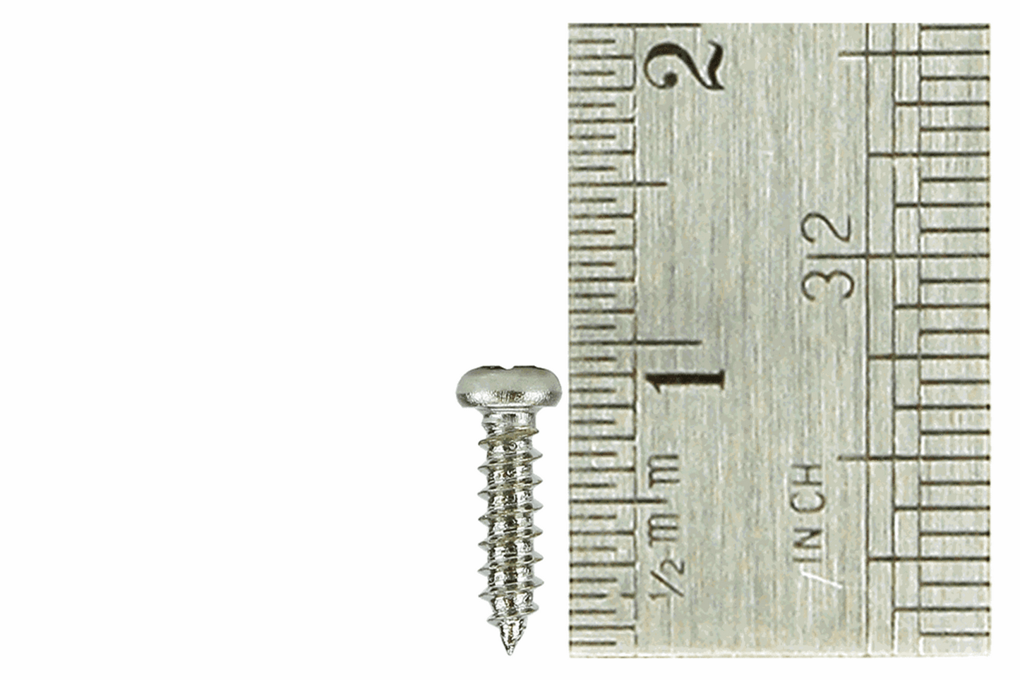Pan Head Screws 2 x 8mm (60 Pieces)