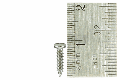 Pan Head Screws 2 x 8mm (60 Pieces)