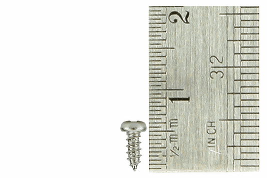 Pan Head Screws 2 x 5mm (60 Pieces)