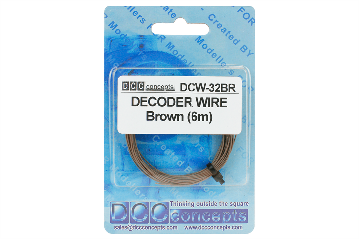 Wire Decoder  Stranded 6m (32g)  Brown