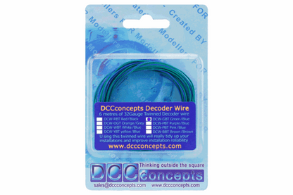 TWIN Wire Decoder  Stranded 6m (32g)  Green/Blue