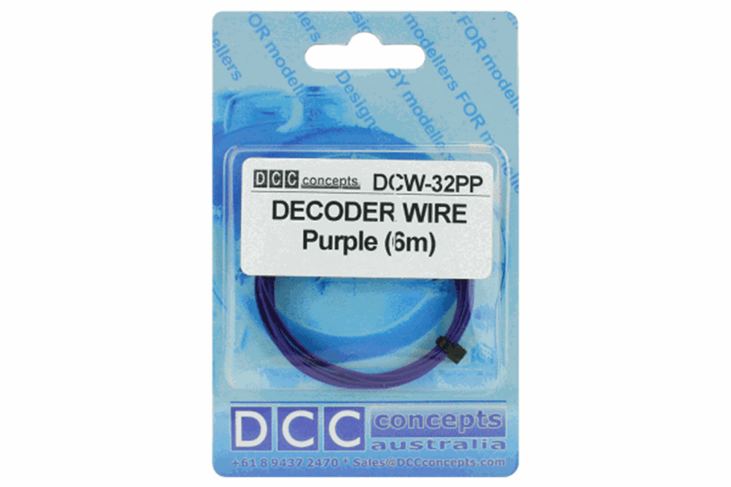 Wire Decoder  Stranded 6m (32g)  Purple