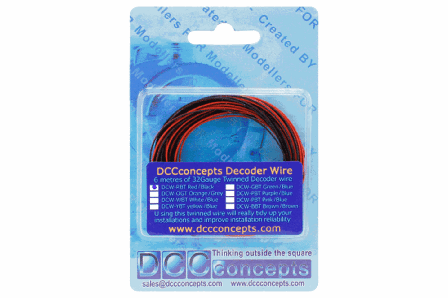 Wire Decoder  Stranded 6m (32g)  Twin Red/Black