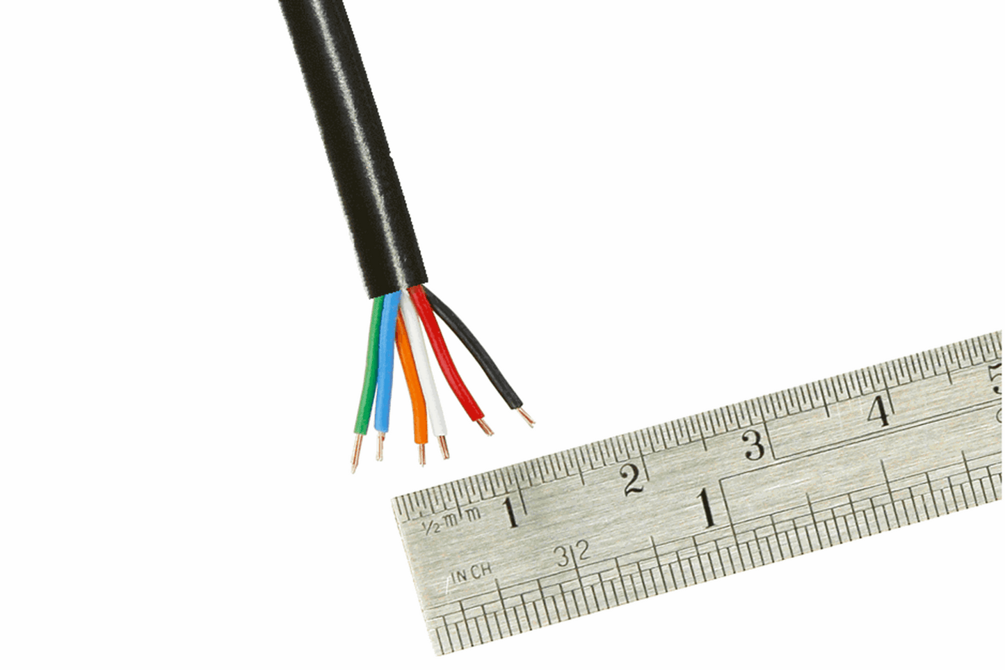 DCC Control Bus Wire 25m (7x 0.2mm) 6 Core