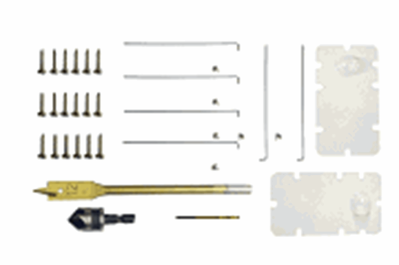 Cobalt Turnout Motor Installation Template