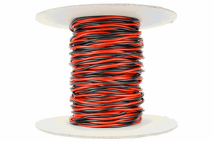 Twisted Bus Wire 25m of 1.5mm (15g) Twin Red/Black