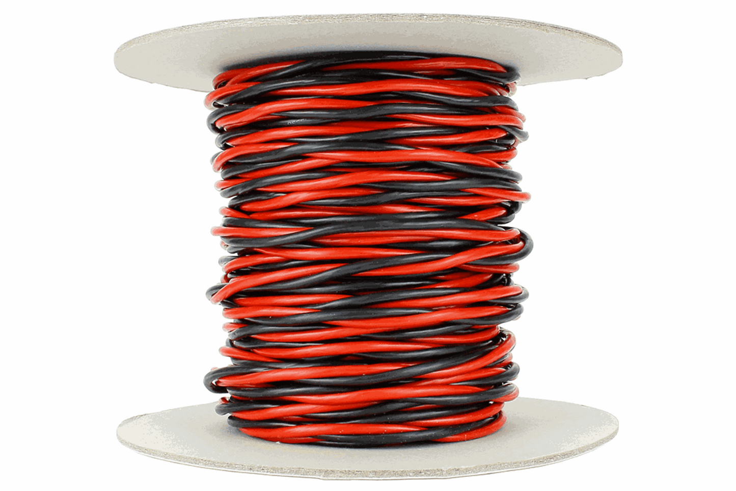 Twisted Bus Wire 25m of 3.5mm (11g) Twin Red/Black