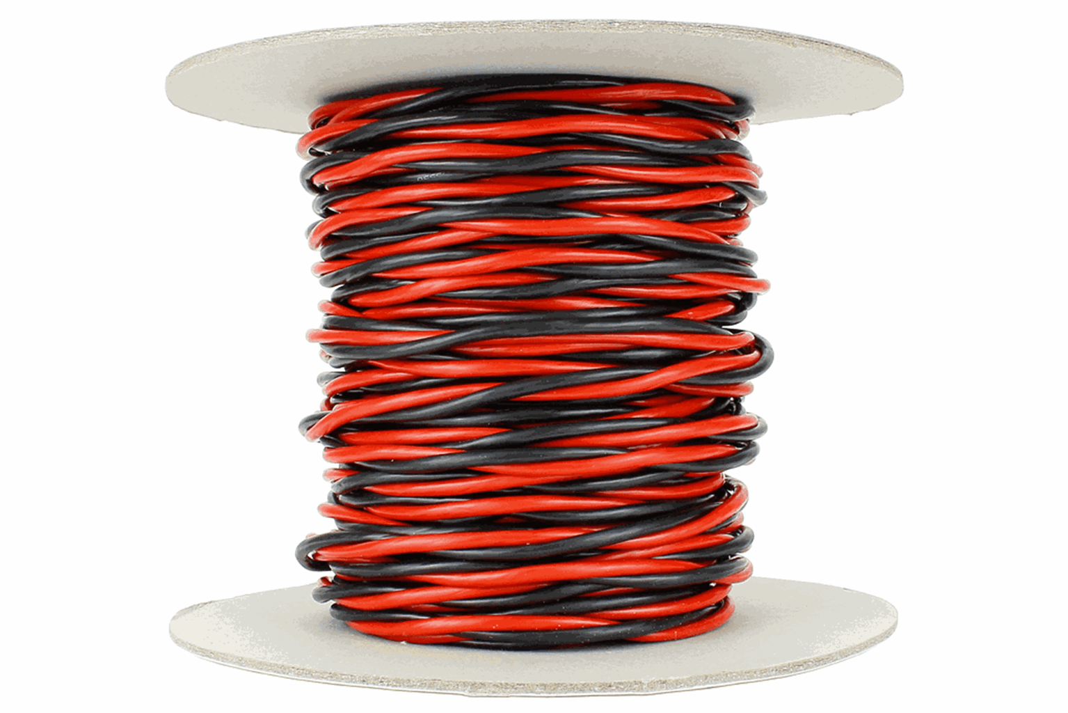 Twisted Bus Wire 25m of 3.5mm (11g) Twin Red/Black