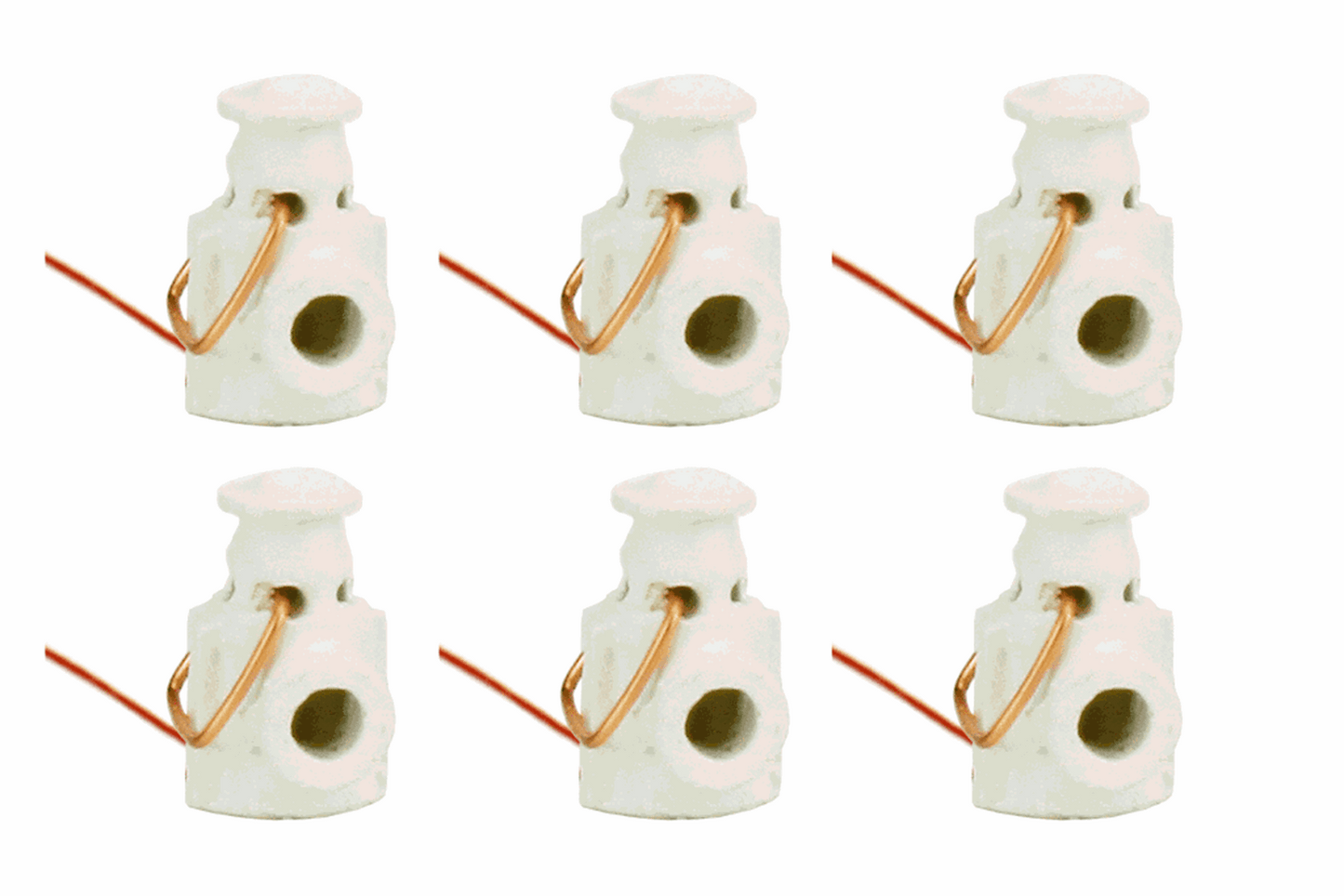 Working Loco Lamps LNER/SR (4mm Scale) White (6 Pack)