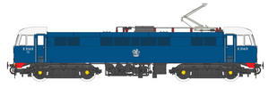 Class 86 BR Blue AL6 E3163 with Red Bufferbeam As Built (Faiveley Pantograph) (V2) Electric Locomotive