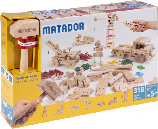 Matador - MAKER E318 Wooden Construction Kit