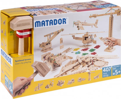 Matador - MAKER E407 Wooden Construction Kit