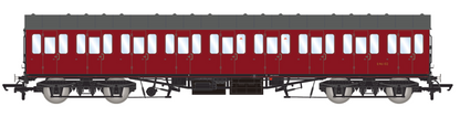 BR Mk1 57' Non-Gangway Coach - T - BR Carmine Red: E46102