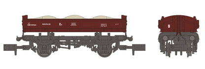14T ‘Mermaid’ Side Tipping Ballast Wagon BR Departmental Gulf Red