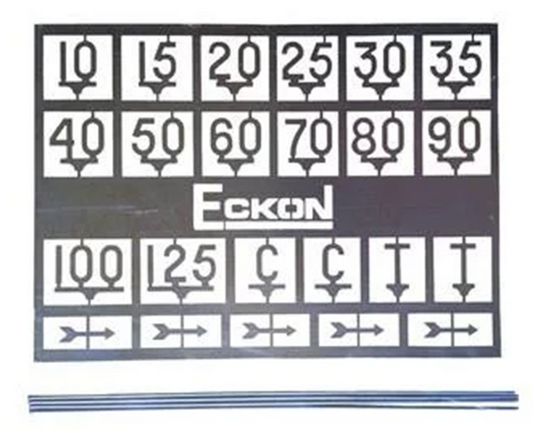 Speed Restriction Sign Kit