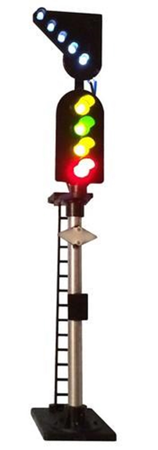 4 Aspect Section with RT Indicator LH Round Hand