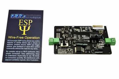 ESP® Wireless DCC Receiver Unit