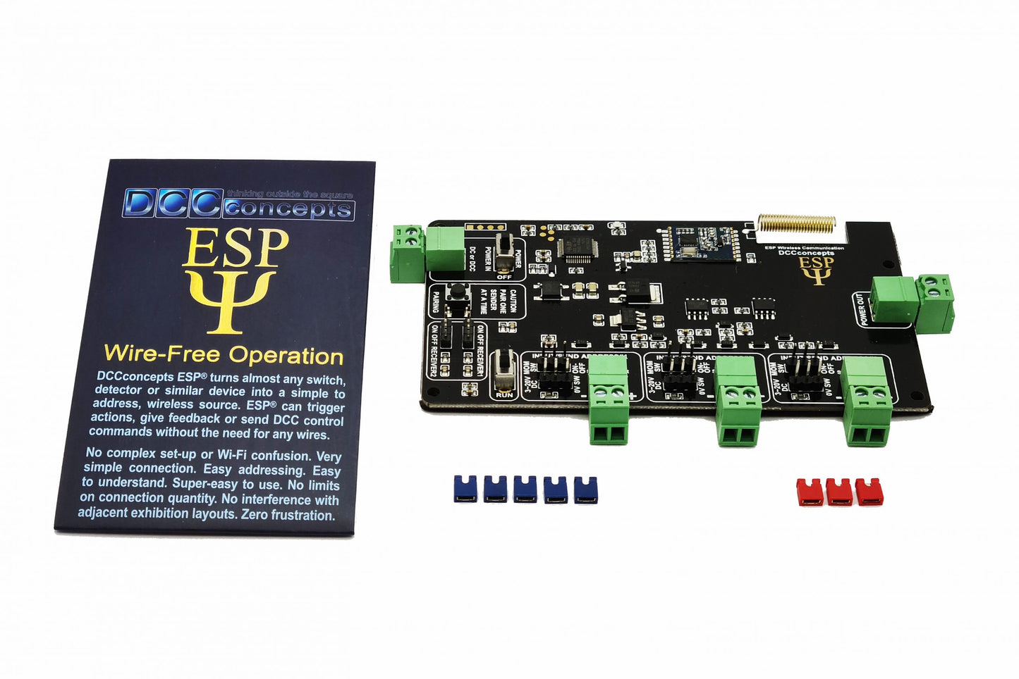 ESP® 3-Output DCC Transmitter