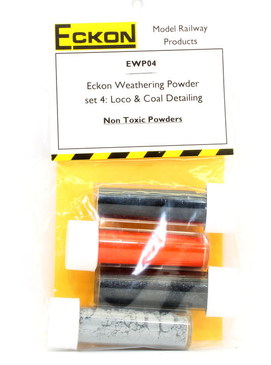 Loco & Coal Detailing Weathering Powder Set