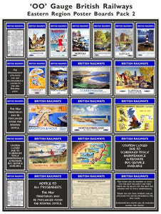British Railways Eastern Region Poster Boards Pack 2