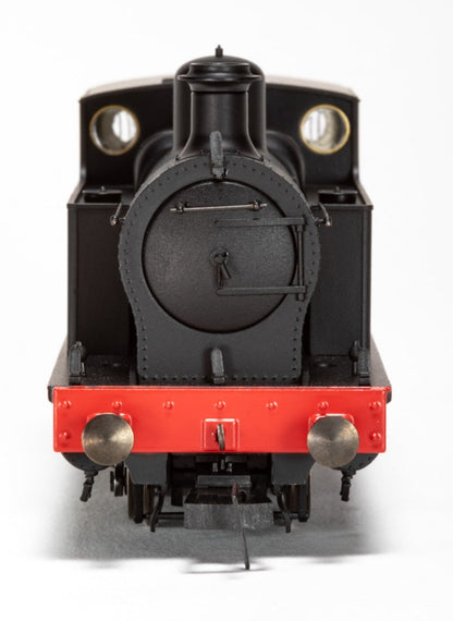 Kerr, Stuart 'Victory' 0-6-0T Plain Black Locomotive