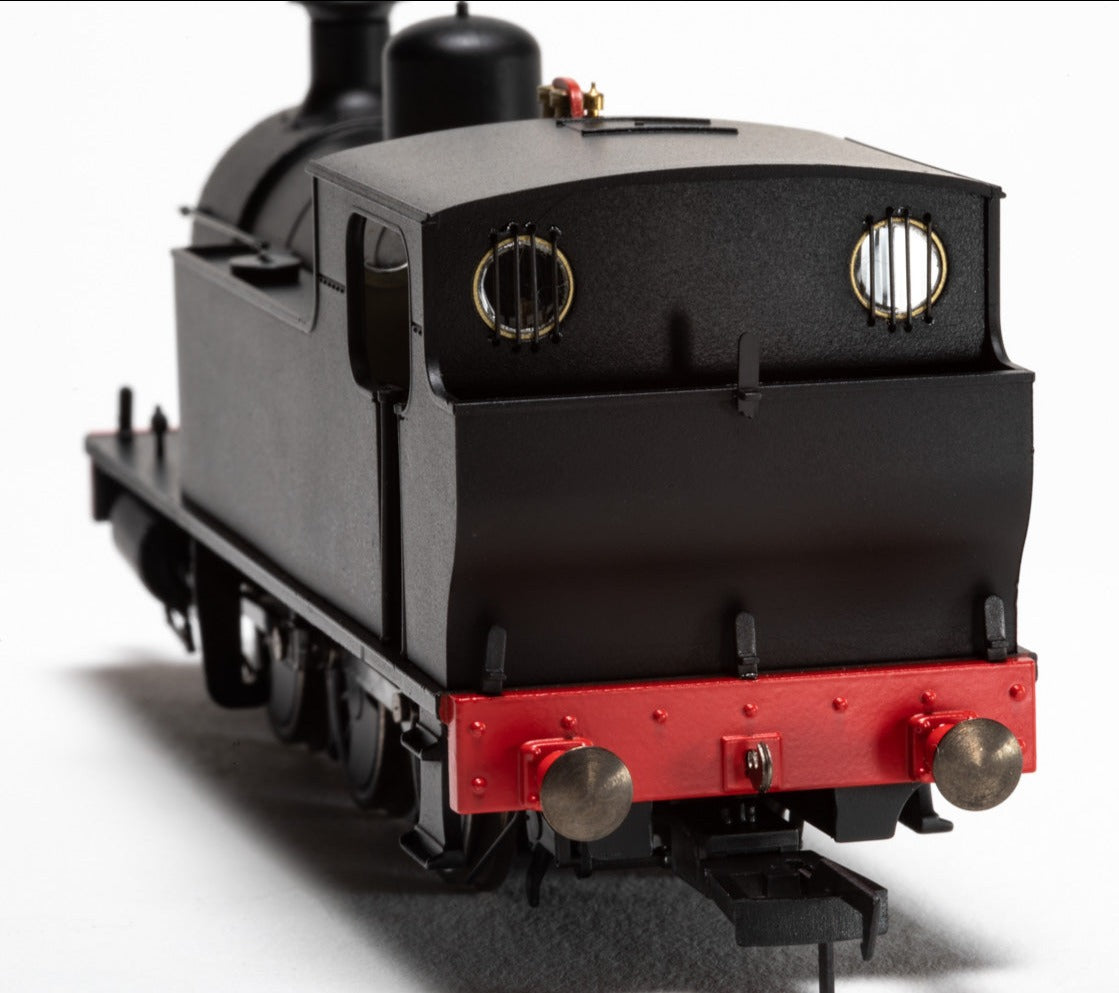 Kerr, Stuart 'Victory' 0-6-0T Plain Black Locomotive
