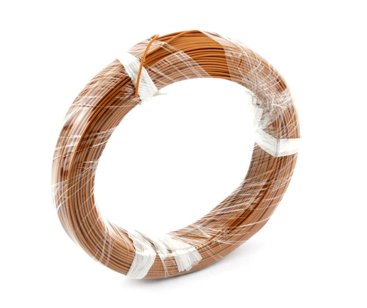 Gaugemaster BPGM11BN 100M 7/0.2MM Brown Electrical Wire Rails of