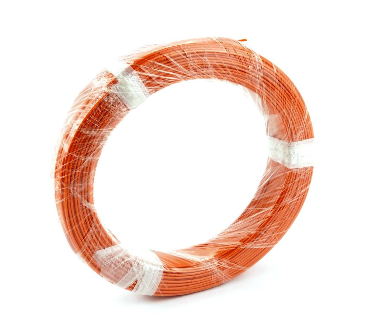 100M 7/0.2mm Orange Electrical Wire