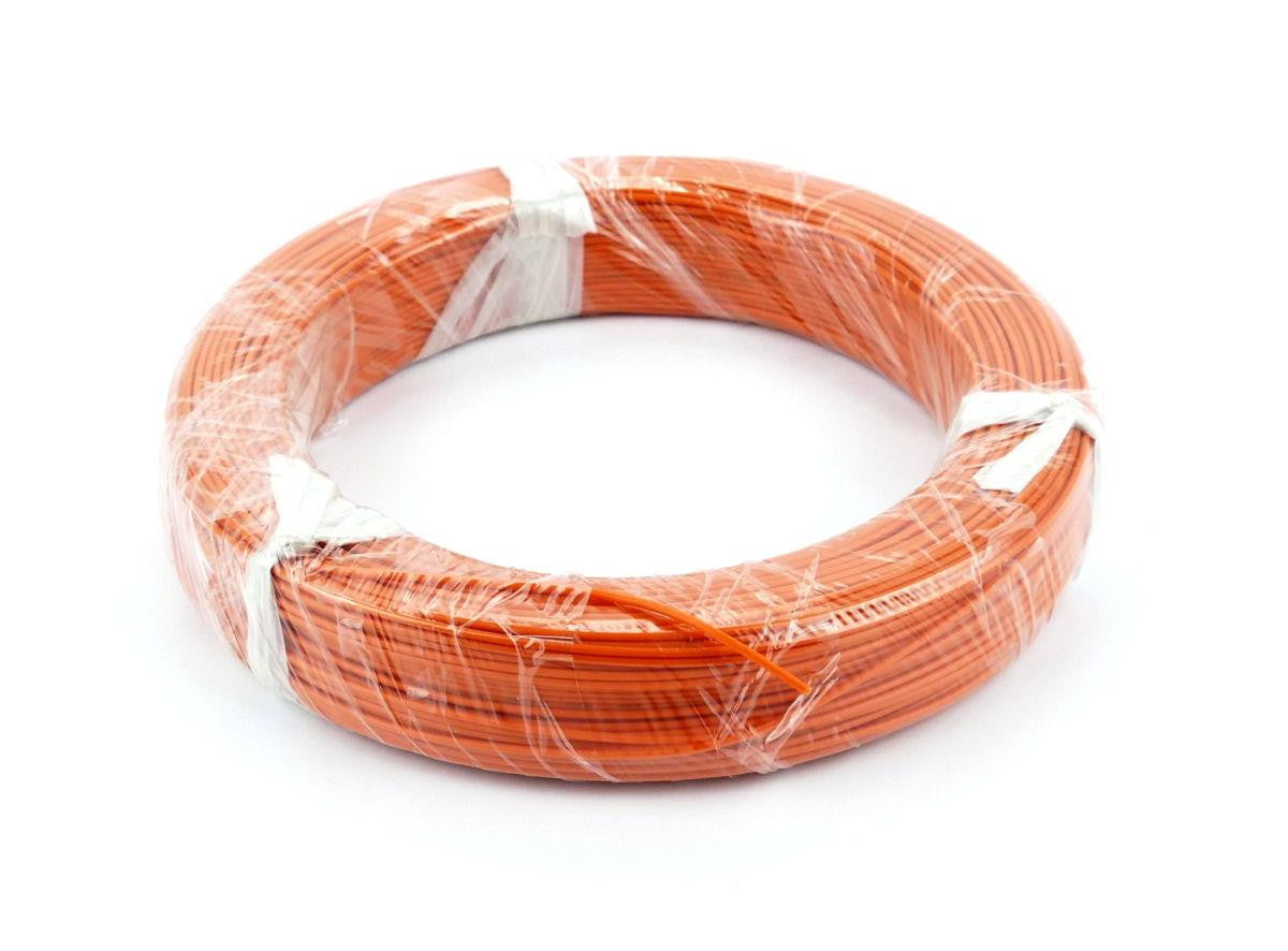 100M 7/0.2mm Orange Electrical Wire