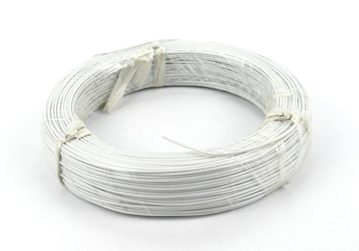 100M 7/0.2MM White Electrical Wire