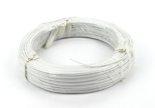 100M 7/0.2MM White Electrical Wire