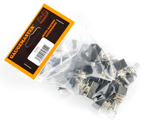 Bulk Pack of 25 Toggle Switches SPST