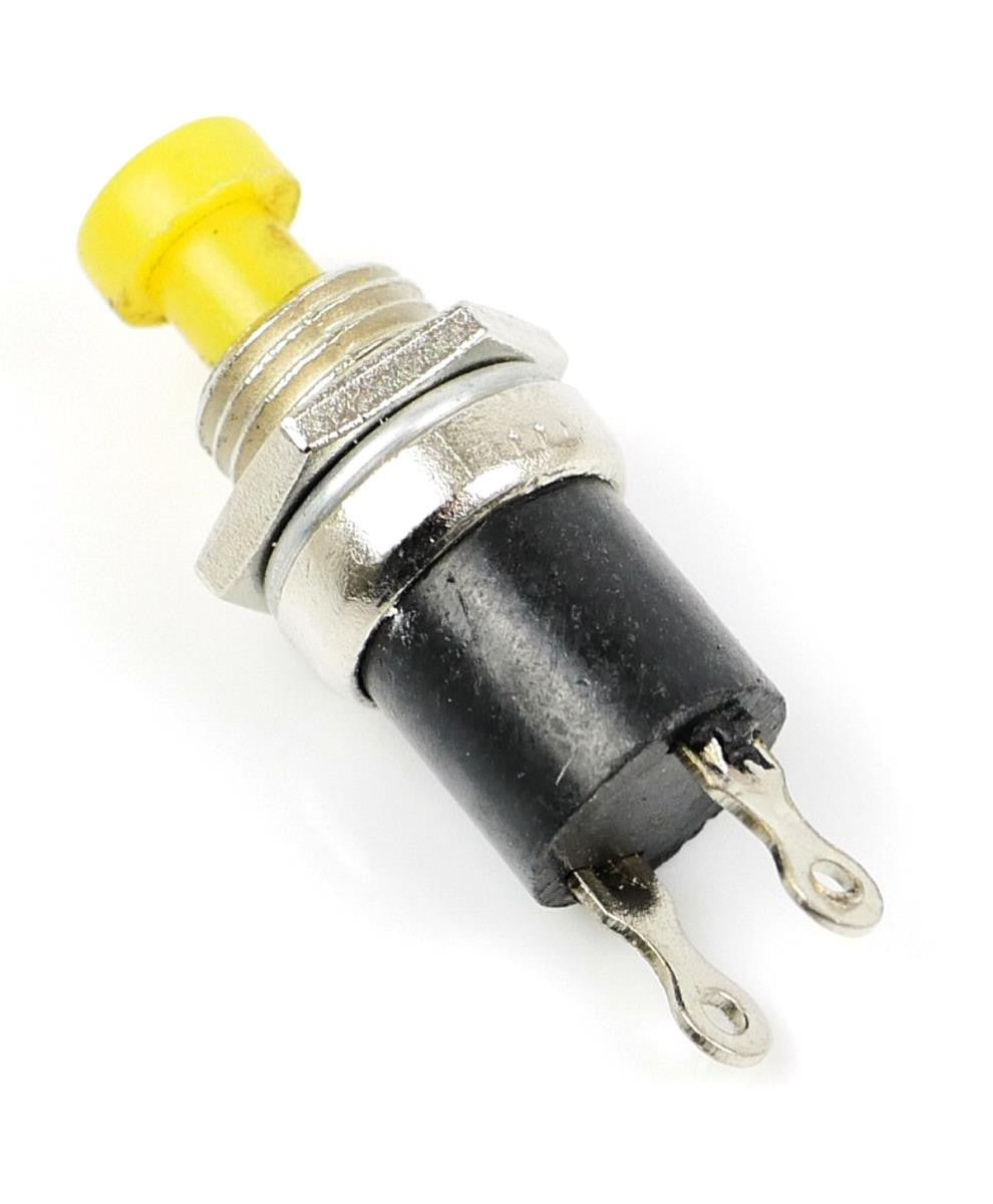 Bulk Pack of 25 Push to Make Switches in Yellow