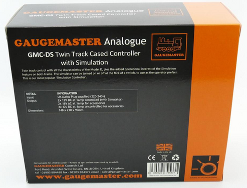Gaugemaster DS Double Power Controller with Brake Simulator – Rails