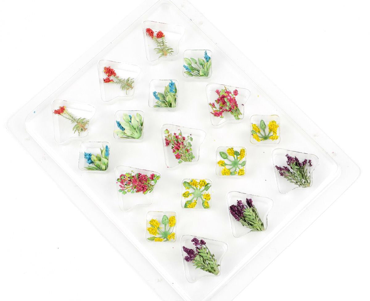 GM175 Laser Cut Minis - OO/HO Scale Garden Flowers (17)