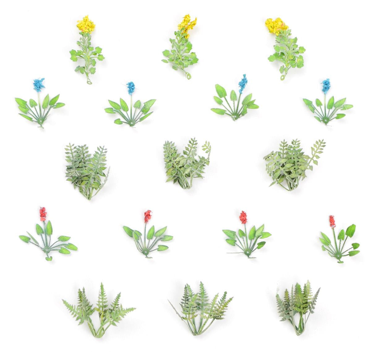 Laser Cut Minis - OO/HO Scale Wild Flowers (17)