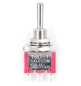 PDT Momentary Contact Mini-Toggle Switch for Point Motors