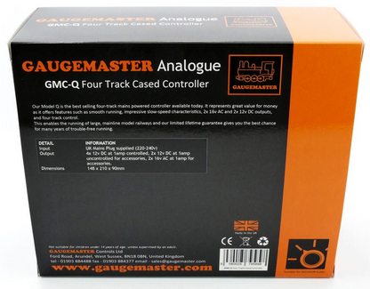 Gaugemaster Q Four Track Cased Controller