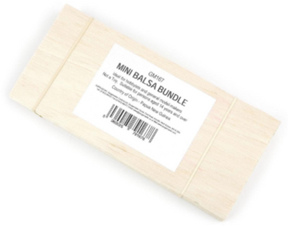 Balsa Wood - Mini Bundle (50 x 76 x 229mm)