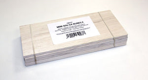 Balsa Wood - Mini Bundle (50 x 76 x 229mm)