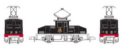 ES-1 Style Electric Locomotive BR E3682