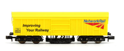 Network Rail Yellow Track Cleaning Wagon