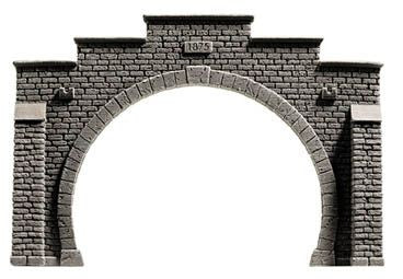 TT:120 Gauge Double Track Profi Hard Foam Tunnel Portal