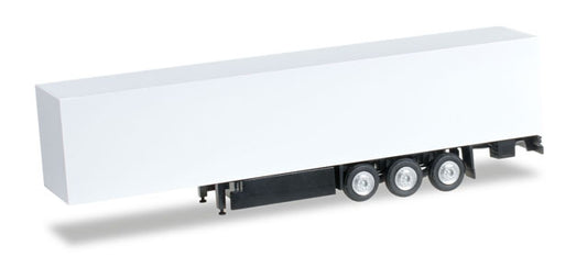 TT:120 Gauge Minikit Box Trailer White