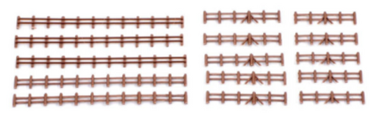 Kestrel KD13B Farm Rail Fencing Brown