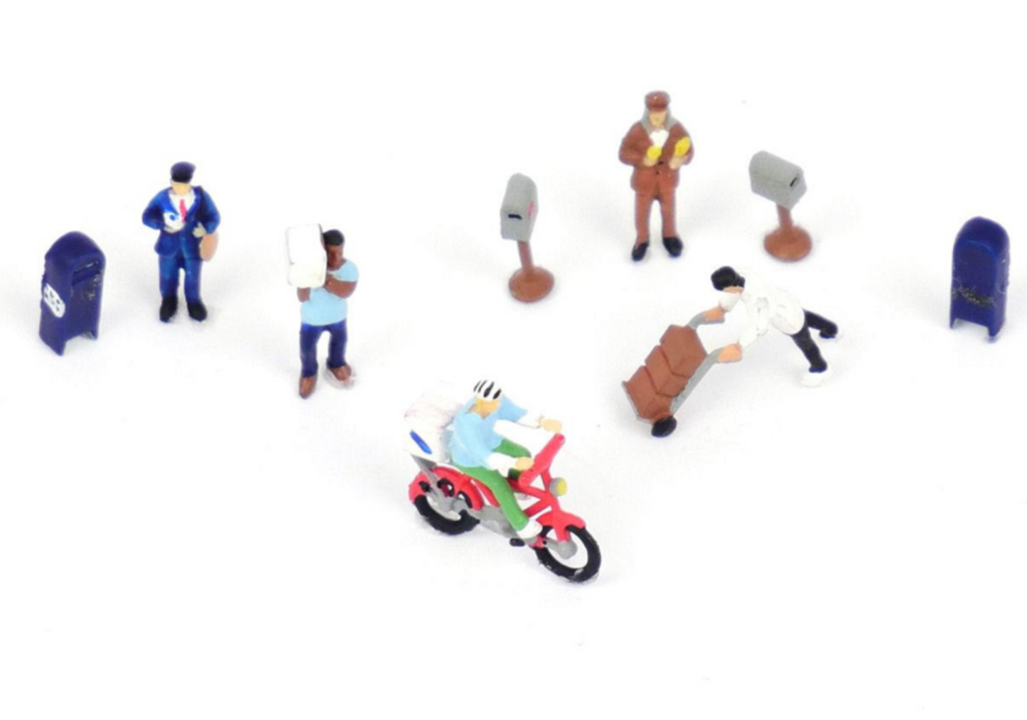 Making The Delivery (7) And Accessories Figure Set
