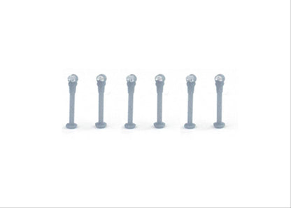 Parking Meters 6pcs (Pre-Built) - N Gauge