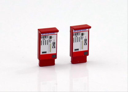 Modern Train Ticket Machines 2pcs (Pre-Built) - N Gauge