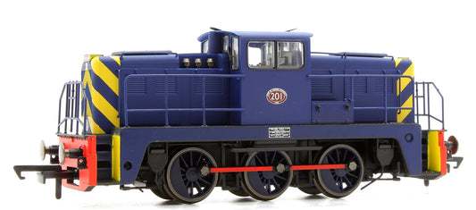 Golden Valley GV2015XS Port of London No201 Janus 0-6-0 Diesel - DCC Sound Fitted