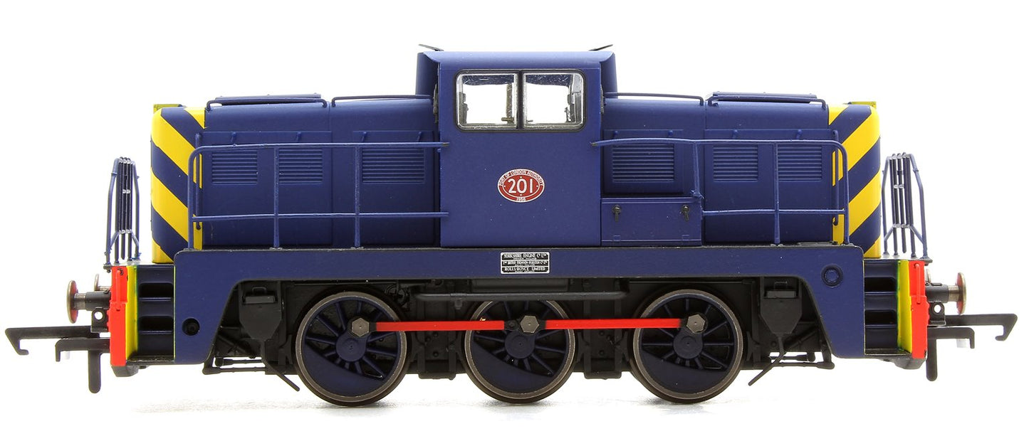 GV2015SR YEC Janus 0-6-0DE Port of London No.201 Diesel Locomotive (DCC Ready)